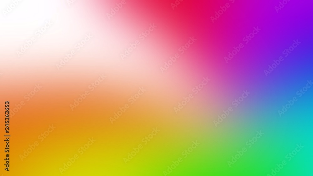 Obraz premium Abstract blurred gradient background in bright colorful smooth illustration ,wallpaper colorful lighting