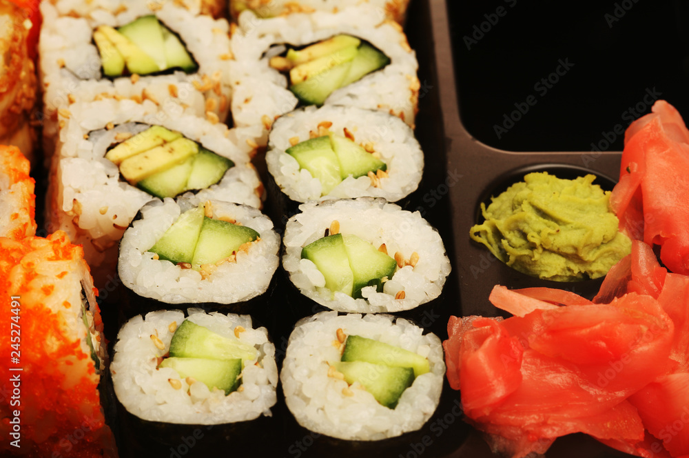 Maki Sushi macro Maki Sushi macro