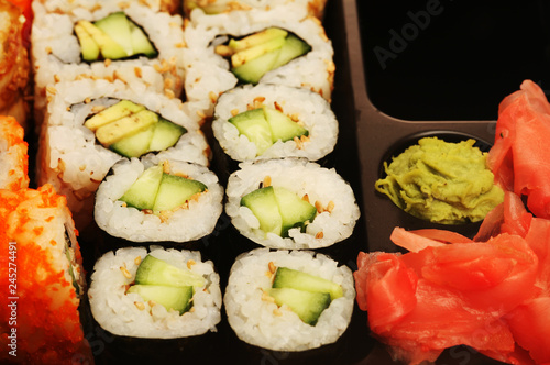 Maki Sushi macro