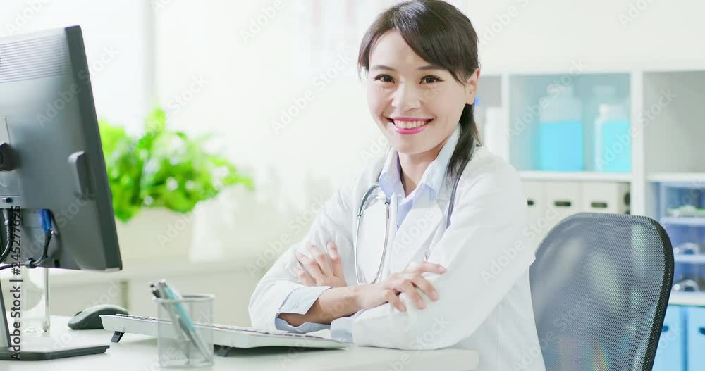 woman doctor smile to you woman doctor smile to you