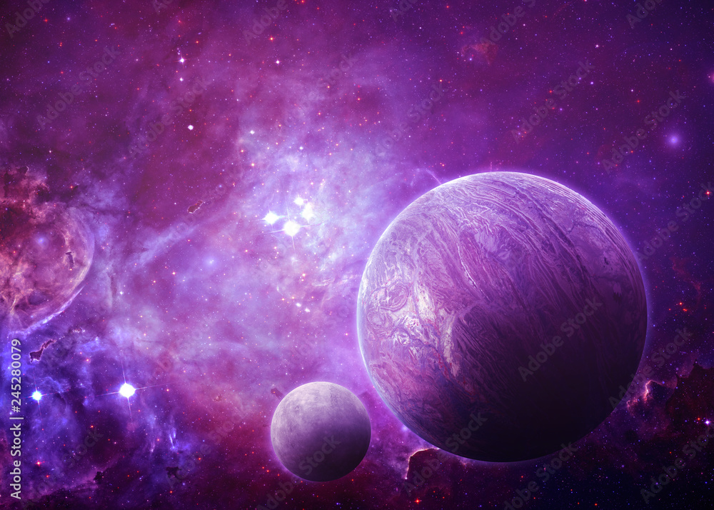 Obraz premium Glorious Sky - Elements of this Image Furnished by NASA