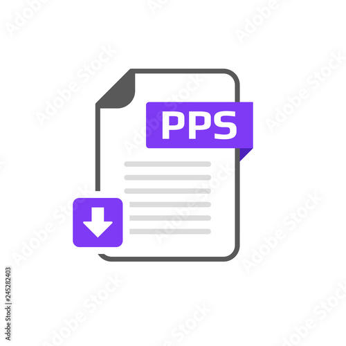 Download PPS file format, extension icon