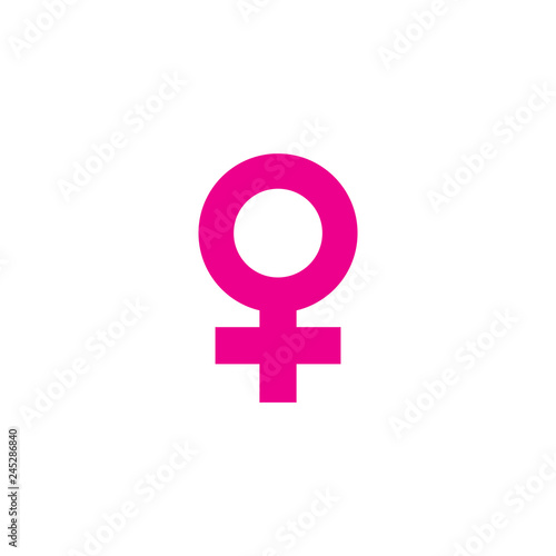 female symbol vector