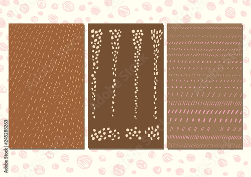 手書きの素材　背景　装飾