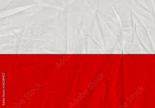 Poland grunge flag