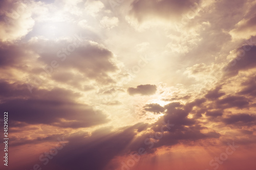 Fototapeta Naklejka Na Ścianę i Meble -  cloud texture in sky