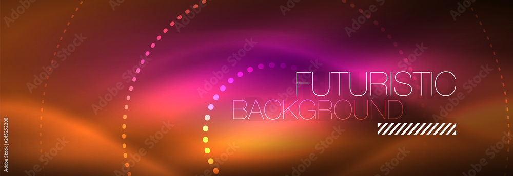 Vector neon red dotted abstract background Vector neon red dotted abstract background