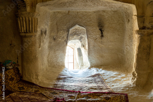 A place of solitude and meditation, Rock Mosque Shakpak-Ata