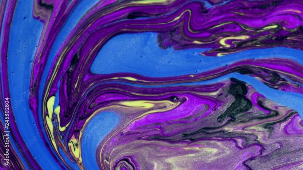 Abstract Colorful Paint Liquid Diffusion Psychedelic Movement Abstract Colorful Paint Liquid Diffusion Psychedelic Movement