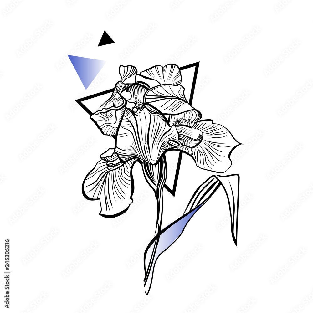Discover more than 66 tattoo of iris flower latest  thtantai2