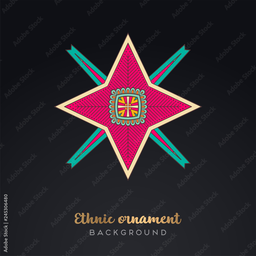 Obraz premium Vector indian Mandala