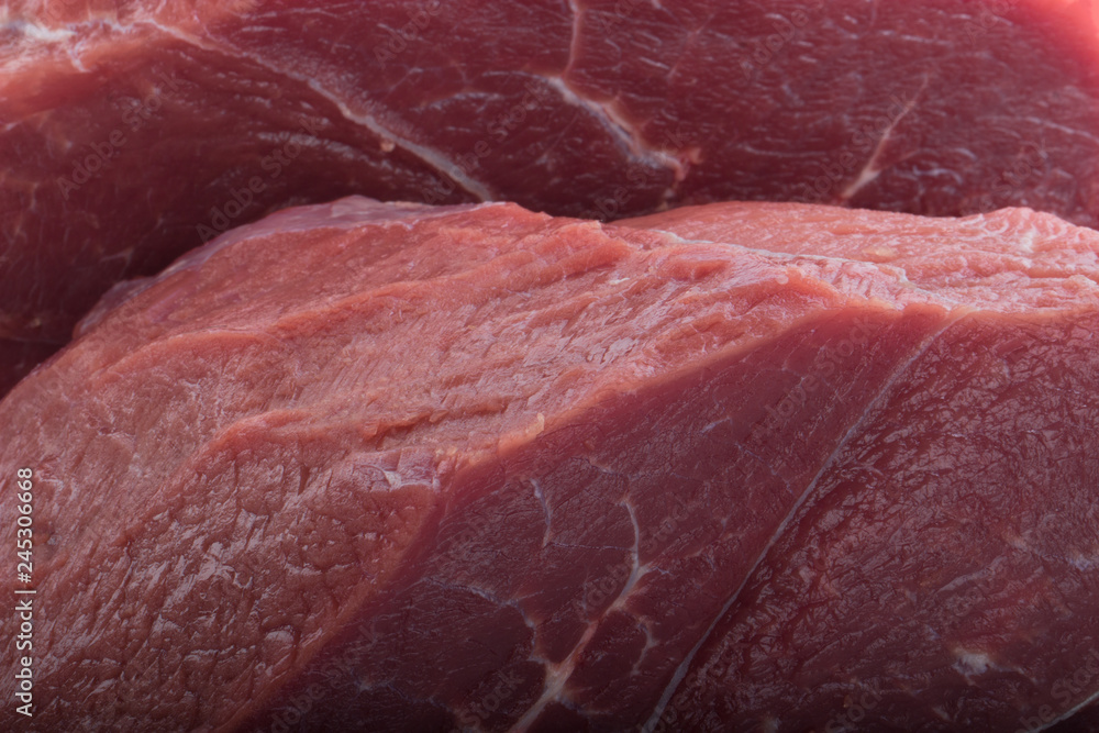 slices of fresh beef background slices of fresh beef background