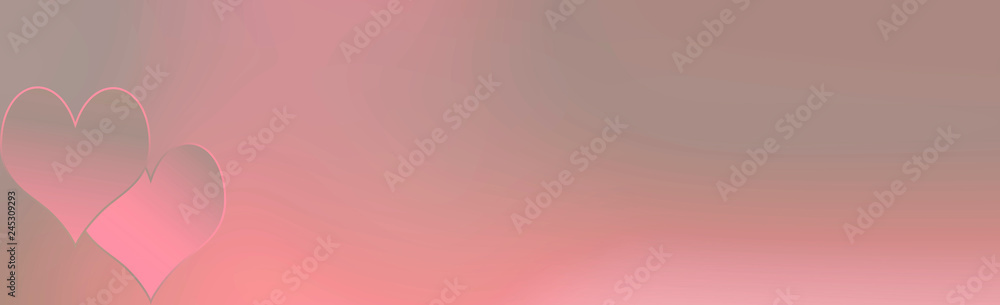 abstract background with hearts. Valentine's Day backgraund