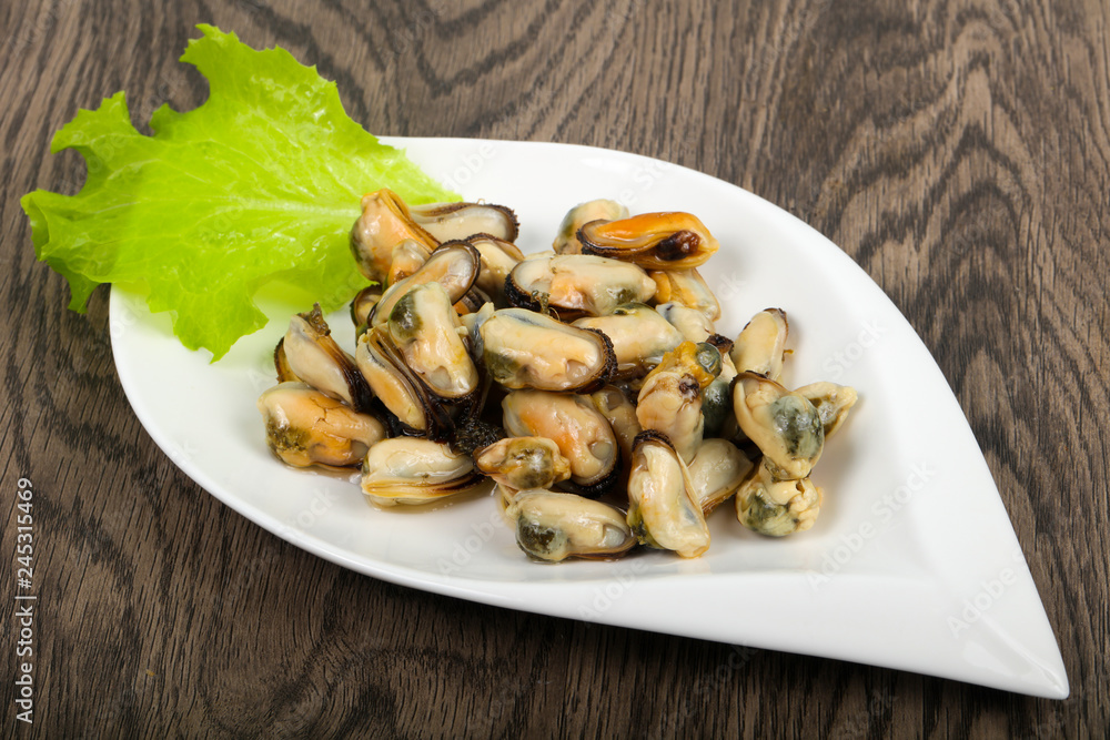 Pickled mussels Pickled mussels
