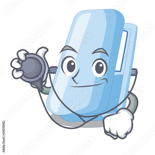 Doctor staplers in the a cartoon shape