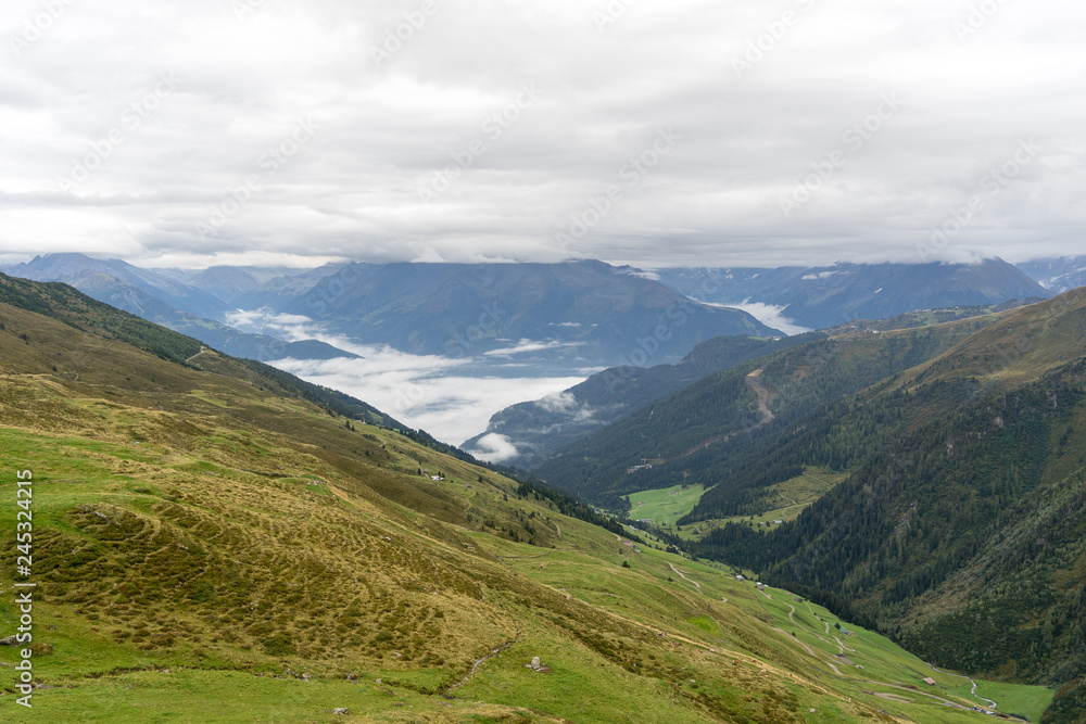 Beautiful views of mountain landscape Beautiful views of mountain landscape