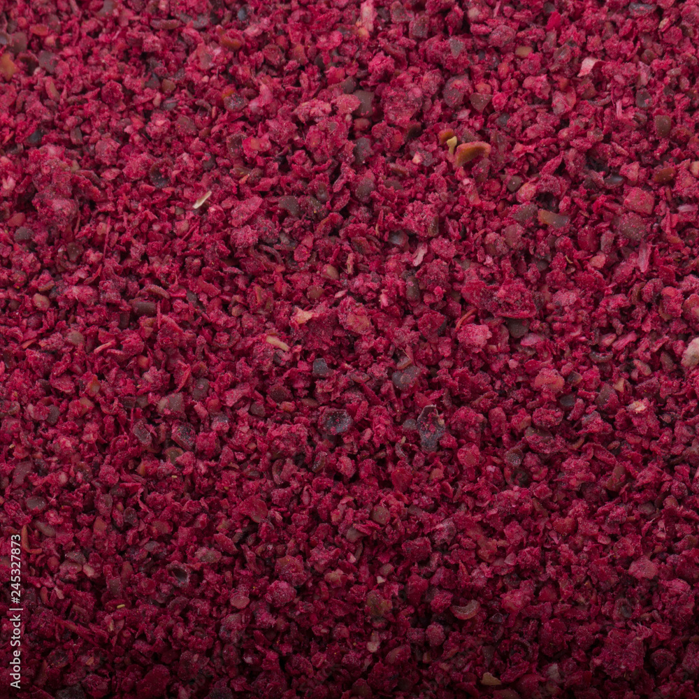 dried pomegranate seeds powder background dried pomegranate seeds powder background