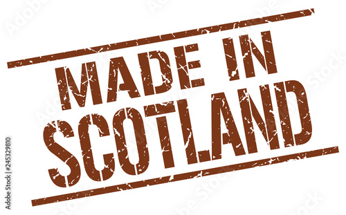 made in Scotland stamp