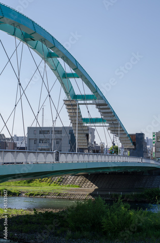 工事中の水穂大橋