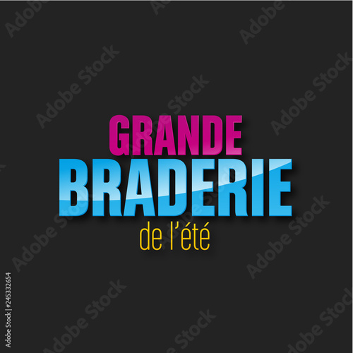 grande braderie de l'été
