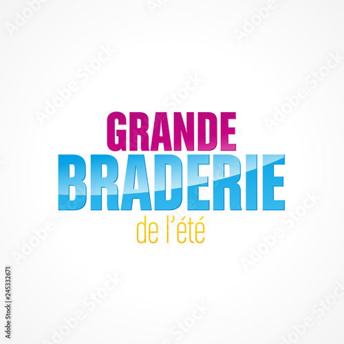 grande braderie de l'été