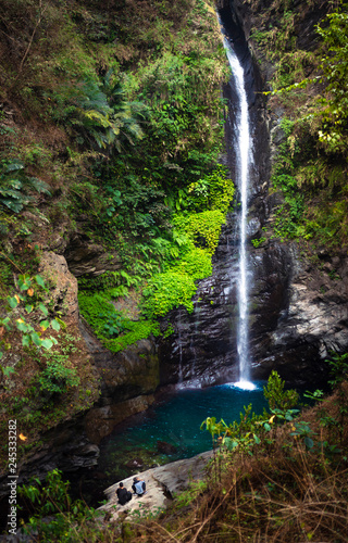 Small waterfall in Maolin gorge (Taiwan)