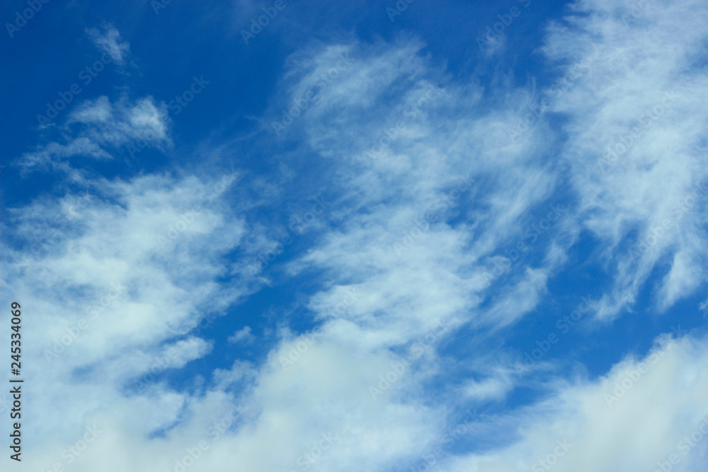 Fototapeta premium blue sky with clouds