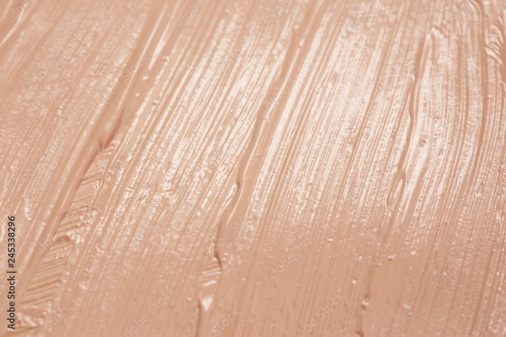 Fototapeta premium Texture liquid foundation
