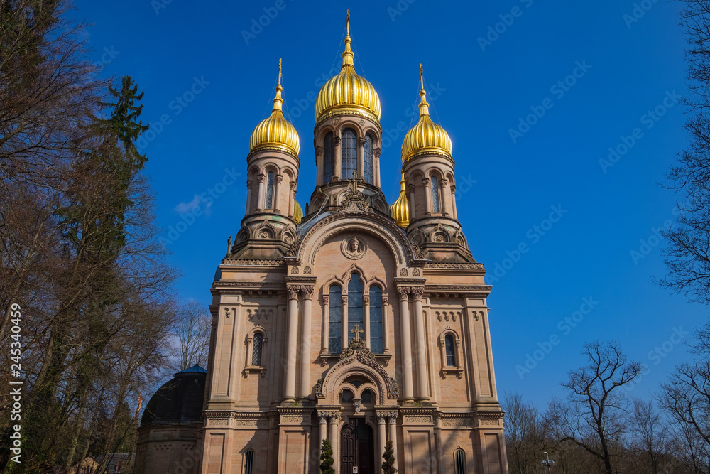 Die russisch-orthodoxe Kapelle in Wiesbaden