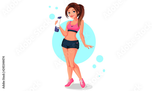 Cute Gym Girl