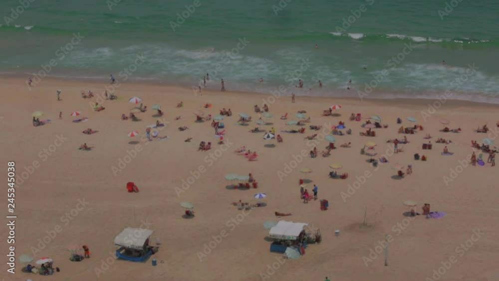 Ipanema beach, Rio de Janeiro, Brazil (high shot) Ipanema beach, Rio de Janeiro, Brazil (high shot)