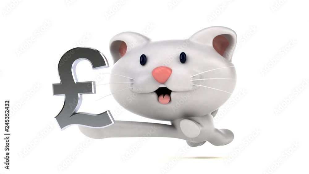 Fun cat running - 3D Animation Fun cat running - 3D Animation