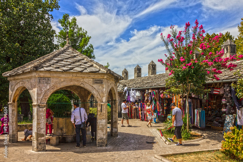 Mostar, Bosnia and Herzegovina: Mostar old town. photo