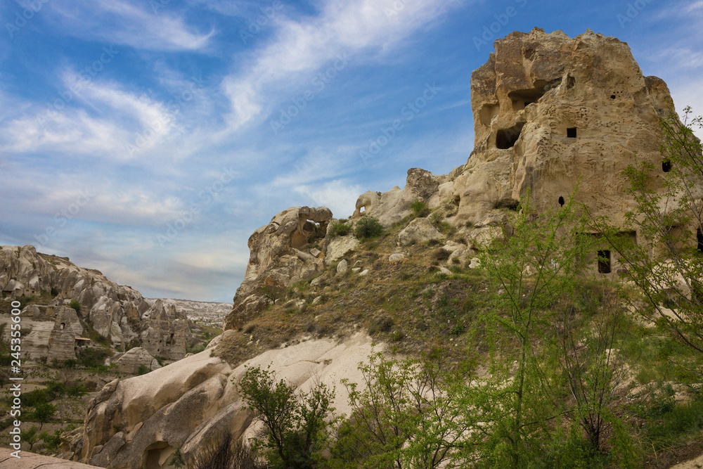 Cappadocia, Goreme rock landscape, open air museum, Turkey