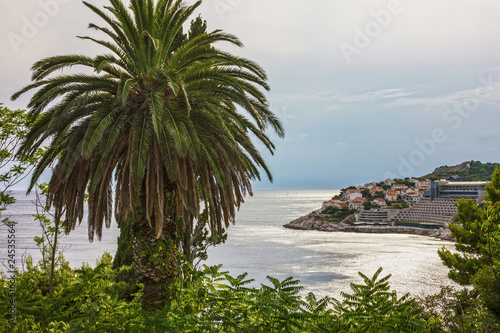 Dubrovnik coast sea view, Croatia