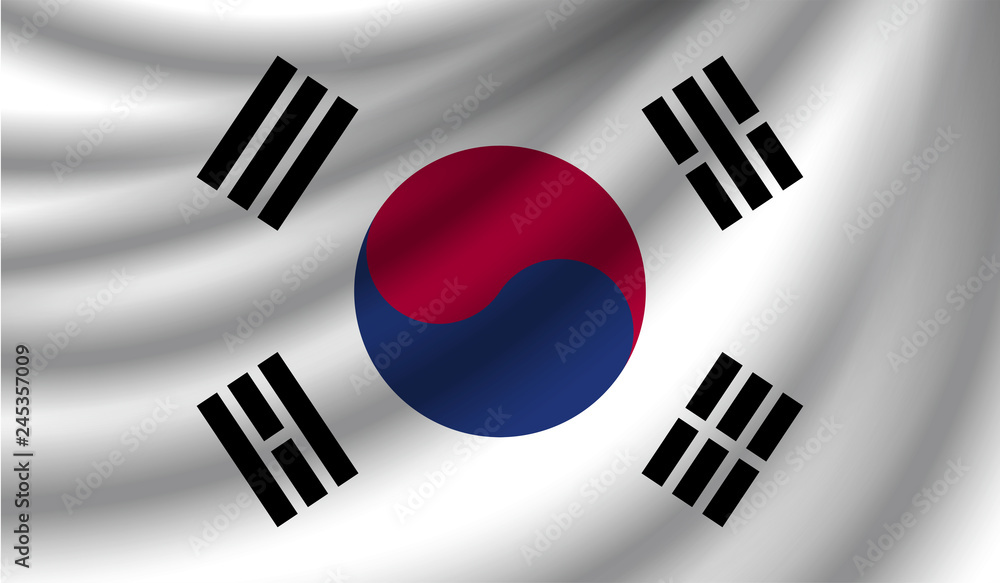 Realistic flag, vector illustration Realistic flag, vector illustration