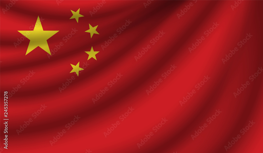 Realistic flag, vector illustration Realistic flag, vector illustration