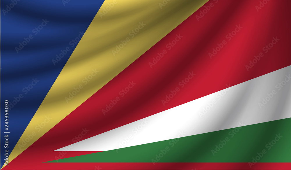 Realistic flag, vector illustration Realistic flag, vector illustration