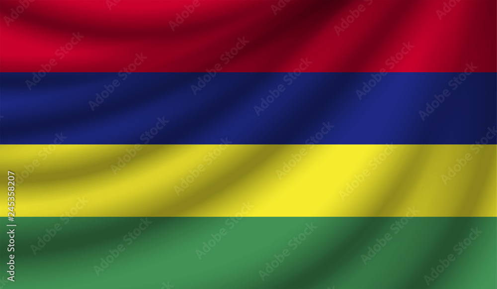 Realistic flag, vector illustration Realistic flag, vector illustration