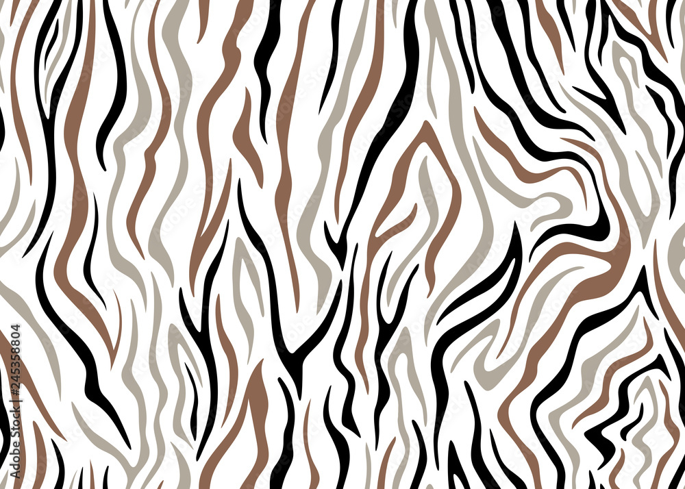 zebra print vector pattern - Vector zebra print vector pattern - Vector