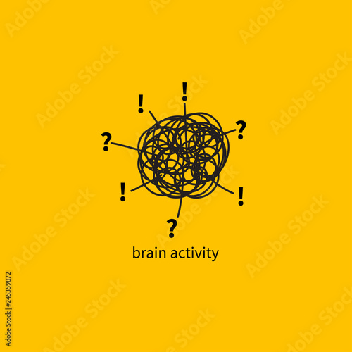 Brain activity, hyperactivity