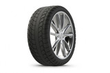 3d rendering Car tires on background