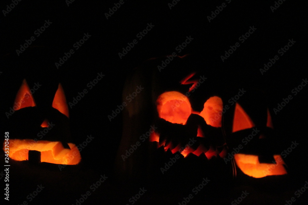 Fototapeta premium halloween pumpkin 