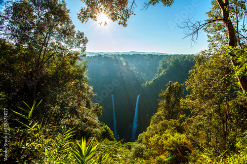 The Beautiful waterfall in laos at Tad Fane waterfall, Pakse, Laos