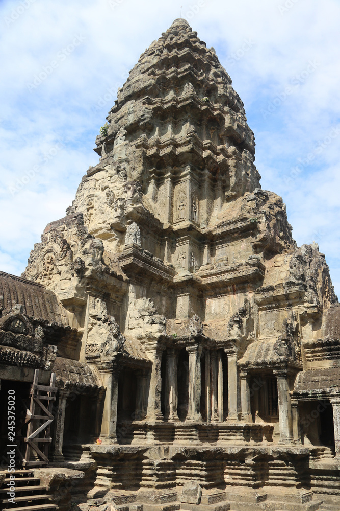 le temple d'Angkor Wat au Cambodge