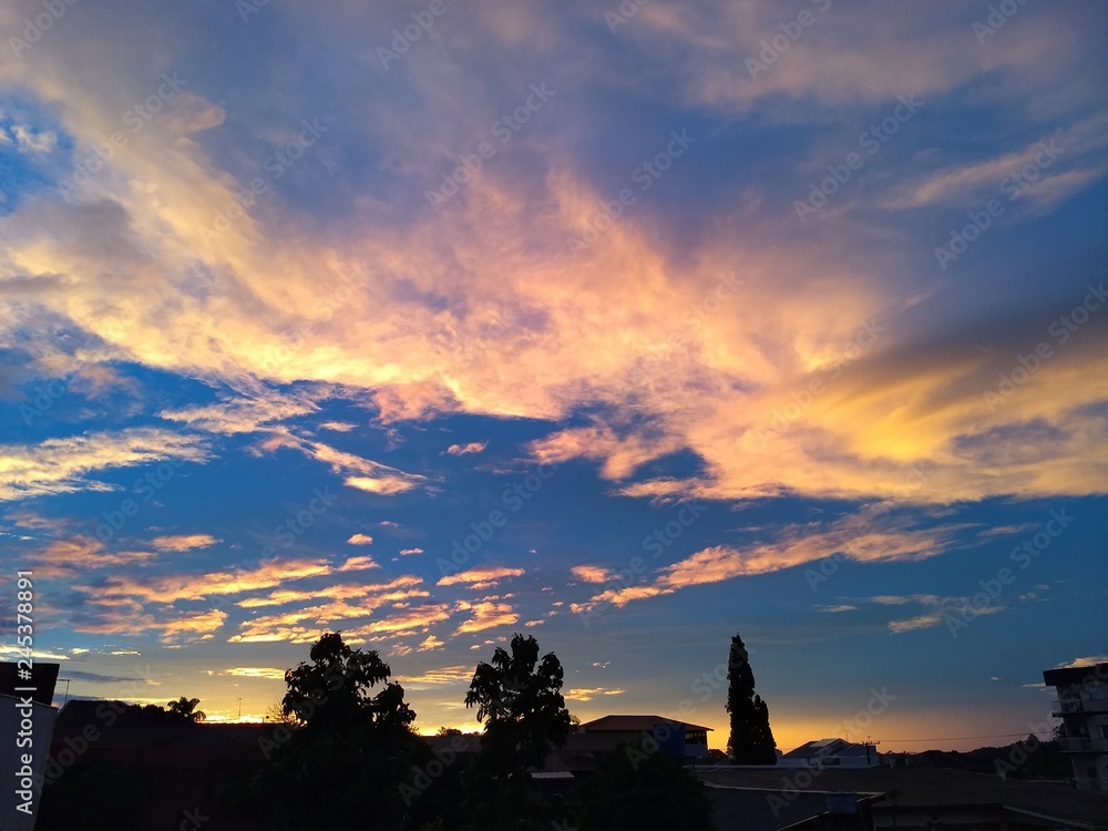 Fototapeta premium Sky in South America