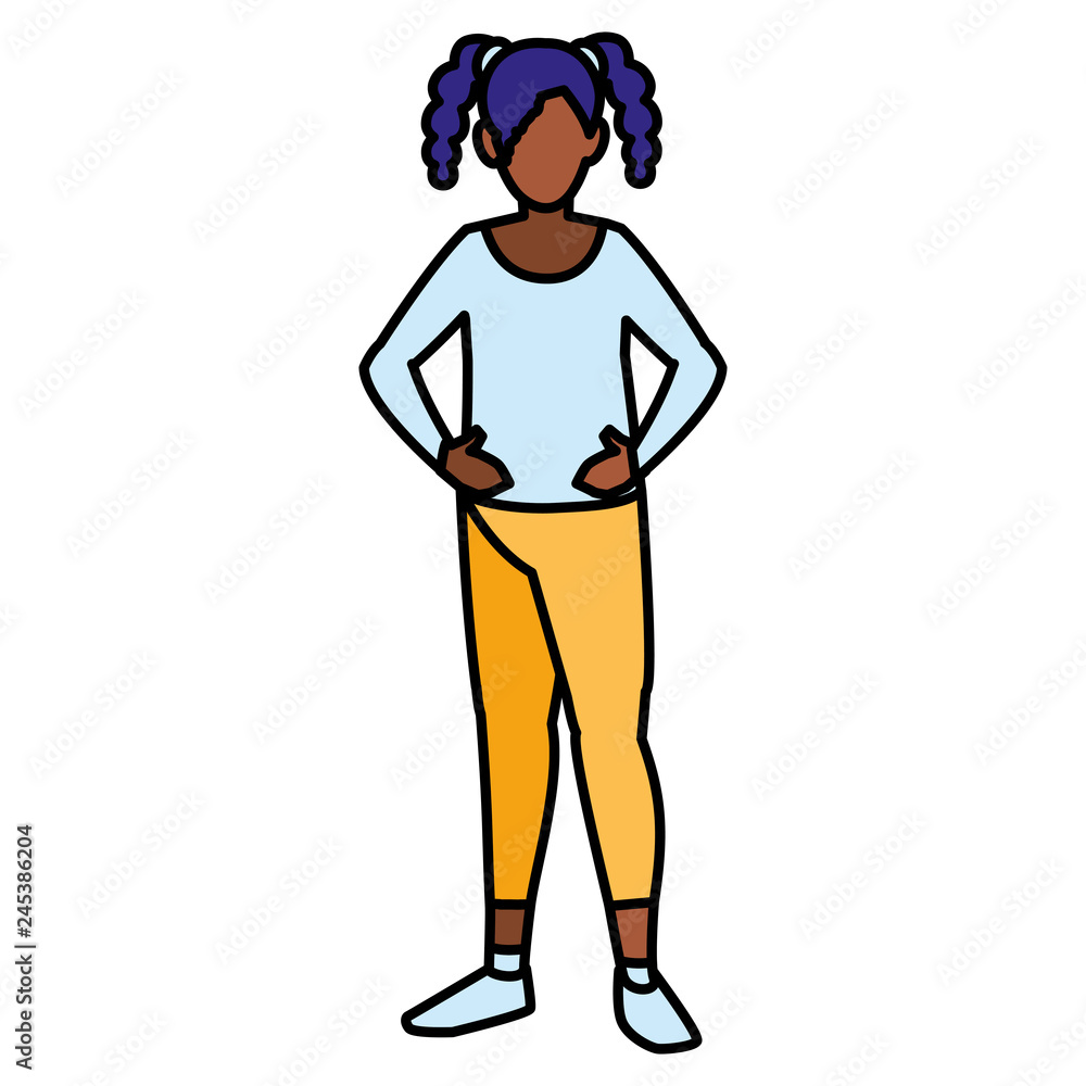 beautiful and young black woman character beautiful and young black woman character
