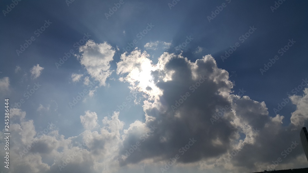 Cloudy sky Cloudy sky