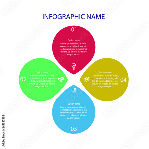 Infographic template design