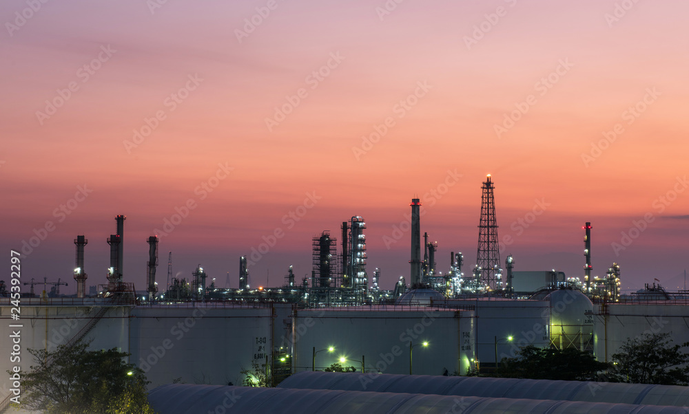 Industry Oil refinery